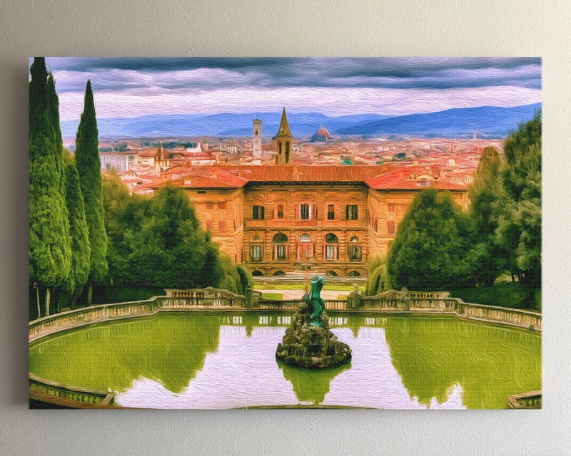 Boboli Gardens Fountain Florence — Florence, Italy