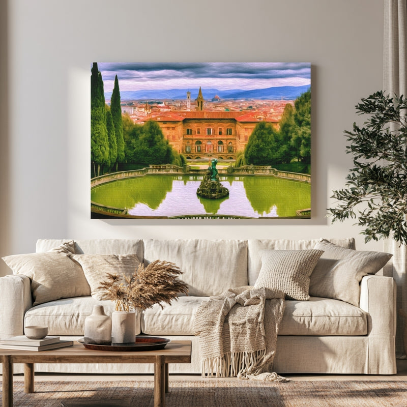 Boboli Gardens Fountain Florence — Florence, Italy, view 1