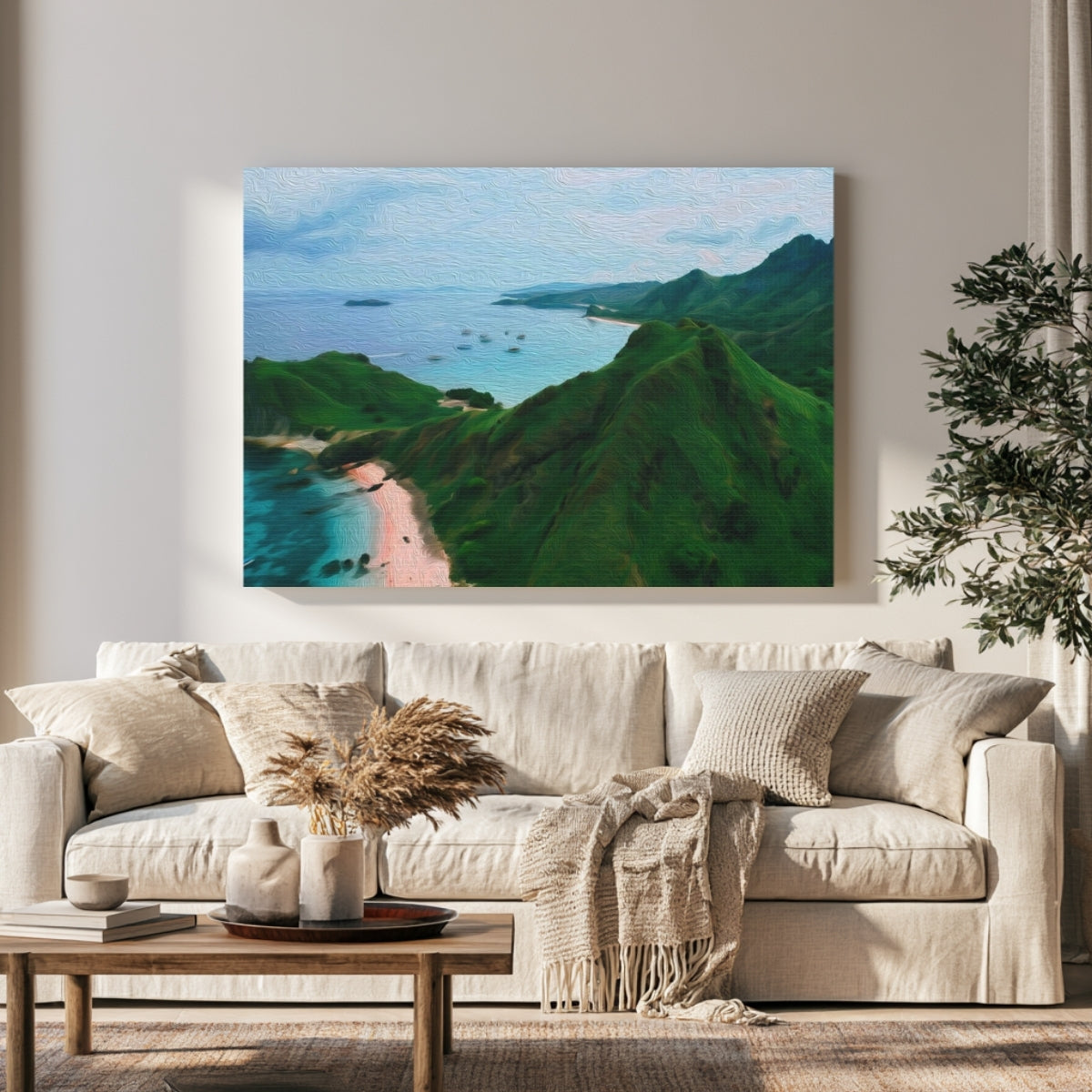 Pink Beach Komodo Flores — Flores, Indonesia, view 1