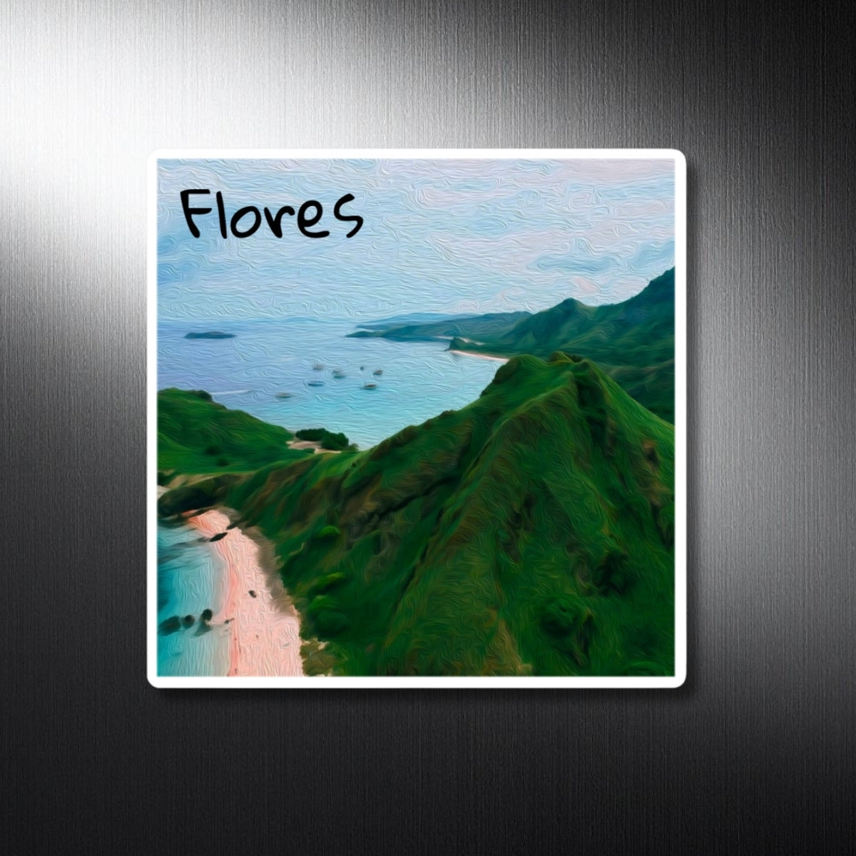 Padar Island Ridge View — Flores, Indonesia, study 1