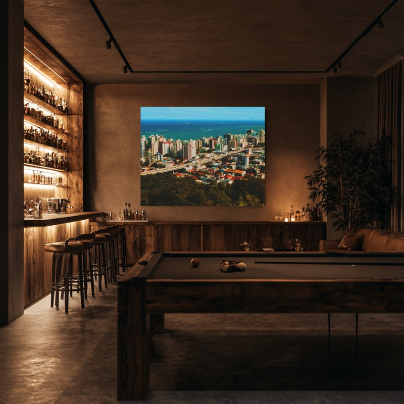 Atlantic Forest Hillside Panorama — Florianopolis, Brazil, view 7