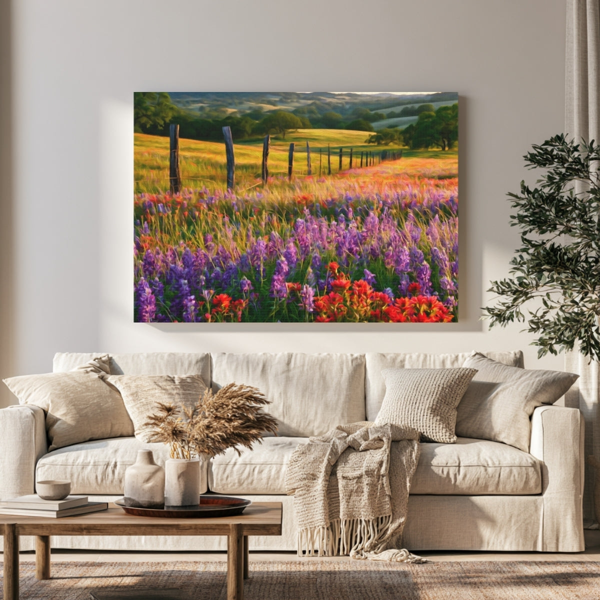 Texas Hill Country Wildflowers — Fredericksburg, Texas, view 1