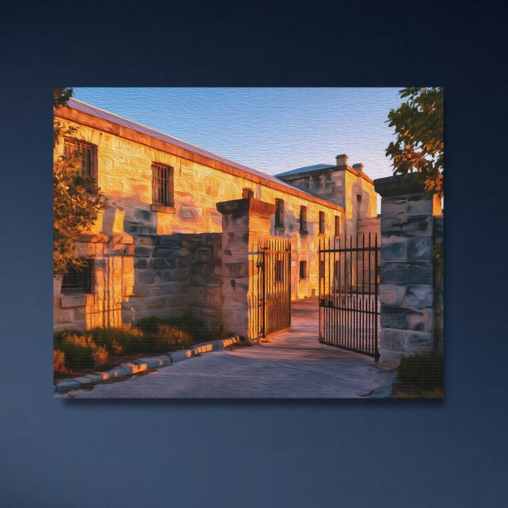 Fremantle, Australia | Fremantle Prison Historic Gates | Original Series Gallery Canvas detail
