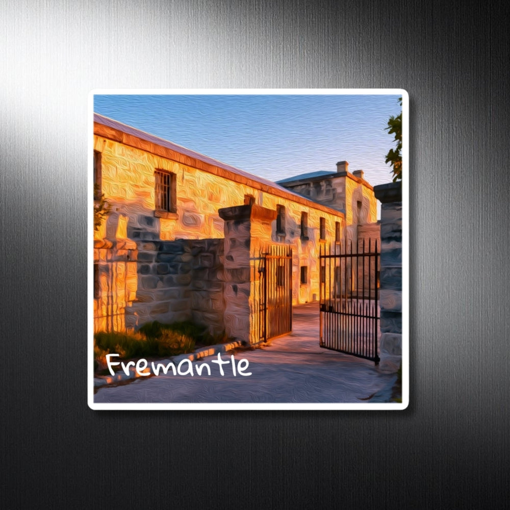 Fremantle, Australia | Fremantle Prison Historic Gates | Original Series Decorative Magnet