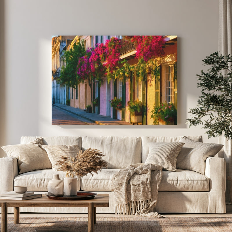 French Quarter Floral Streets — French Quarter, New Orleans, view 1