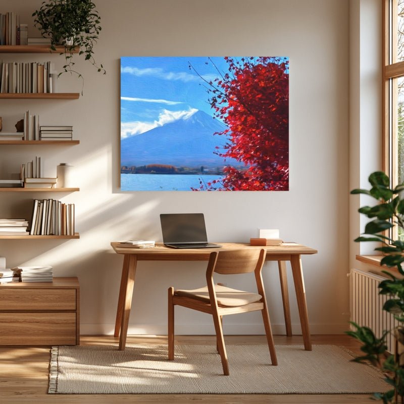 Mount Fuji Autumn Foliage At Lake Kawaguchiko — Mount Fuji, Japan, view 4