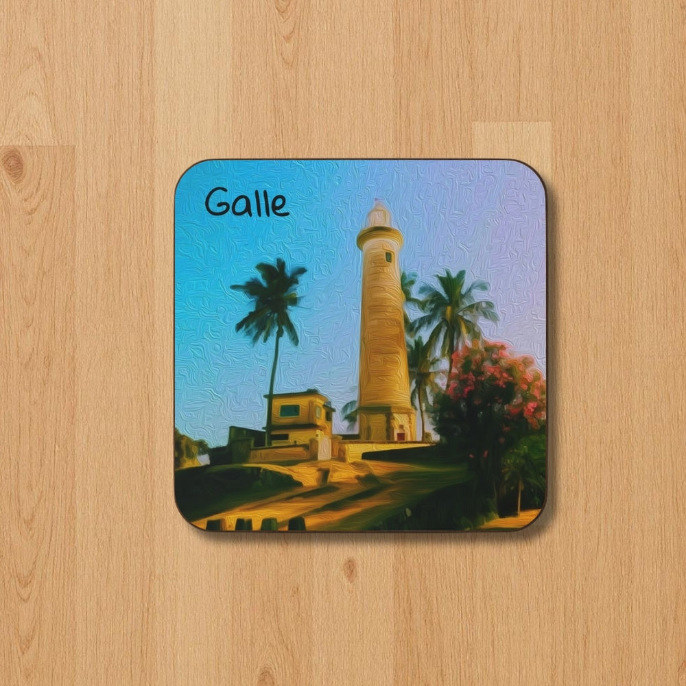 Galle, Sri Lanka | Galle Fort Lighthouse | Original Series Hardboard Coaster