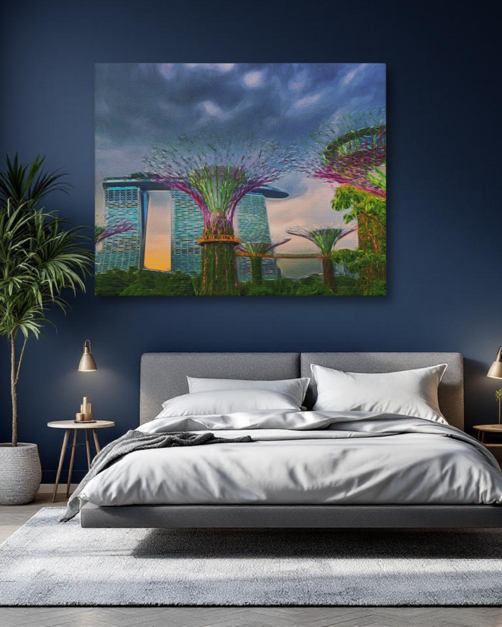 Gardens by the Bay, Singapore | Original Series Gallery Canvas detail