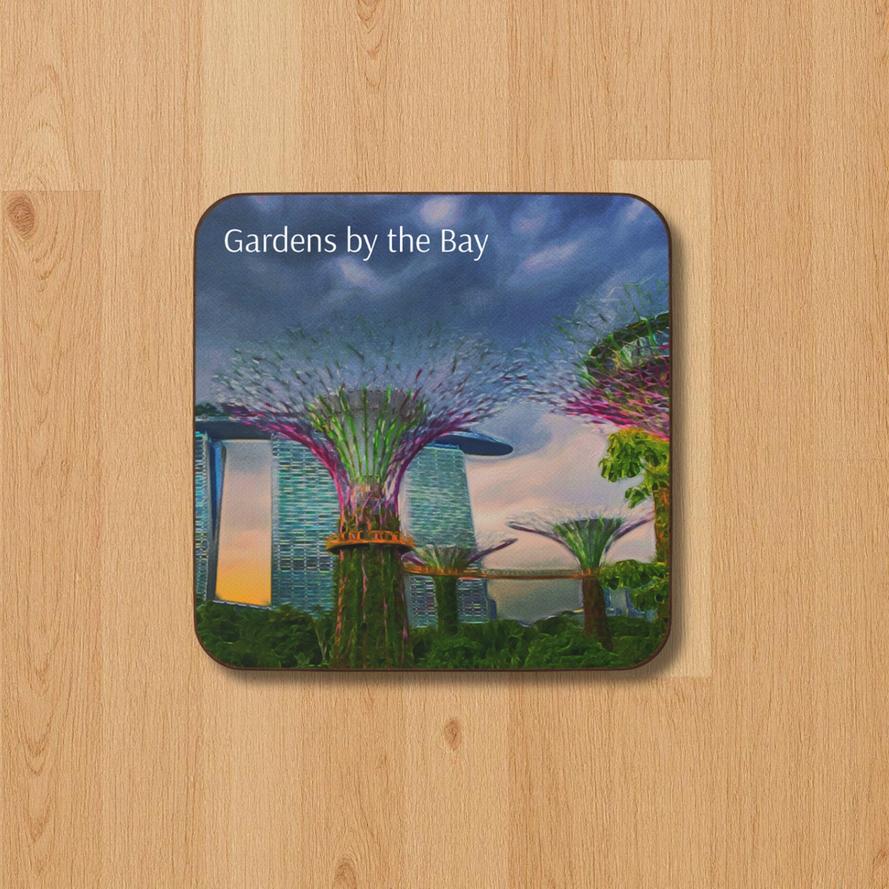 Gardens by the Bay, Singapore | Original Series Hardboard Coaster