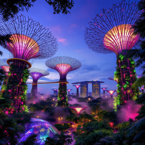 Botanical and pigment specimen study for Gardens by the Bay, Singapore