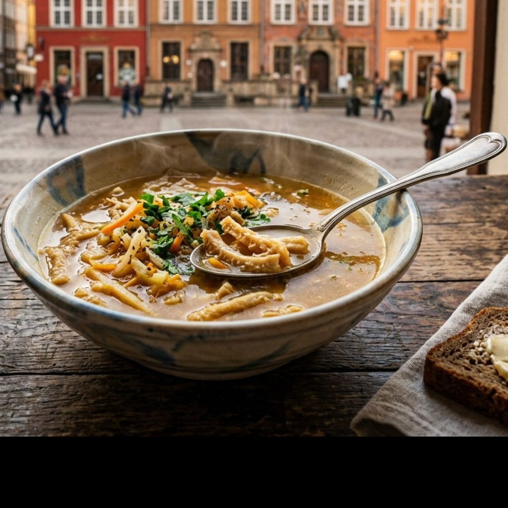 Local cuisine study in Gdansk, Poland