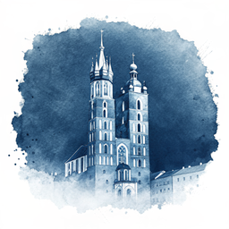 Gdansk canvas wall art