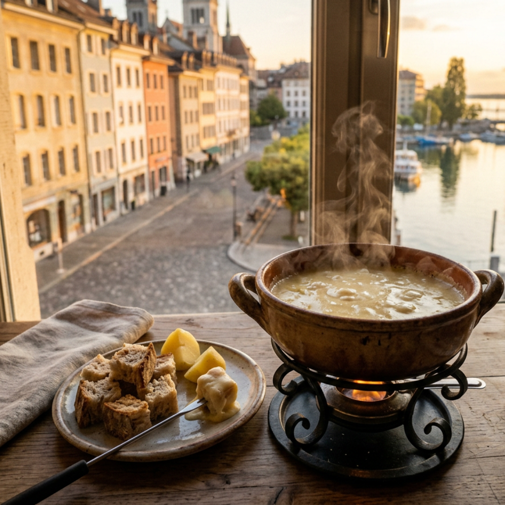 Local cuisine study in Geneva, Switzerland