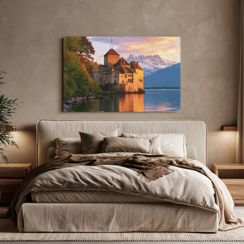 Chateau de Chillon Lakeside — Geneva, Switzerland, view 6