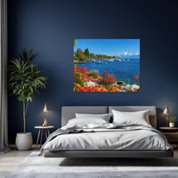 Lake Geneva Harbor Sailboats — study 2 thumbnail
