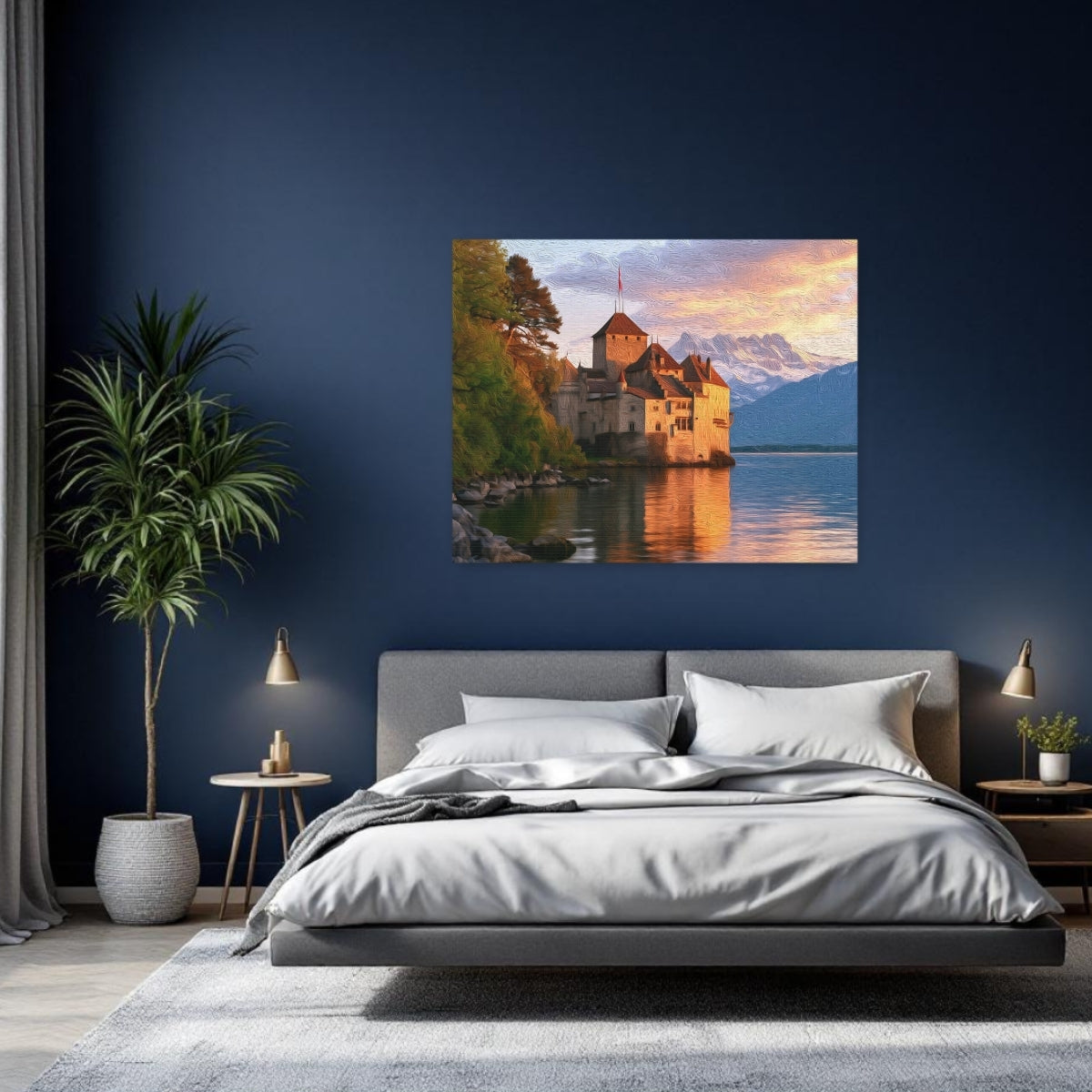 Chateau de Chillon Lakeside — Geneva, Switzerland, study 2