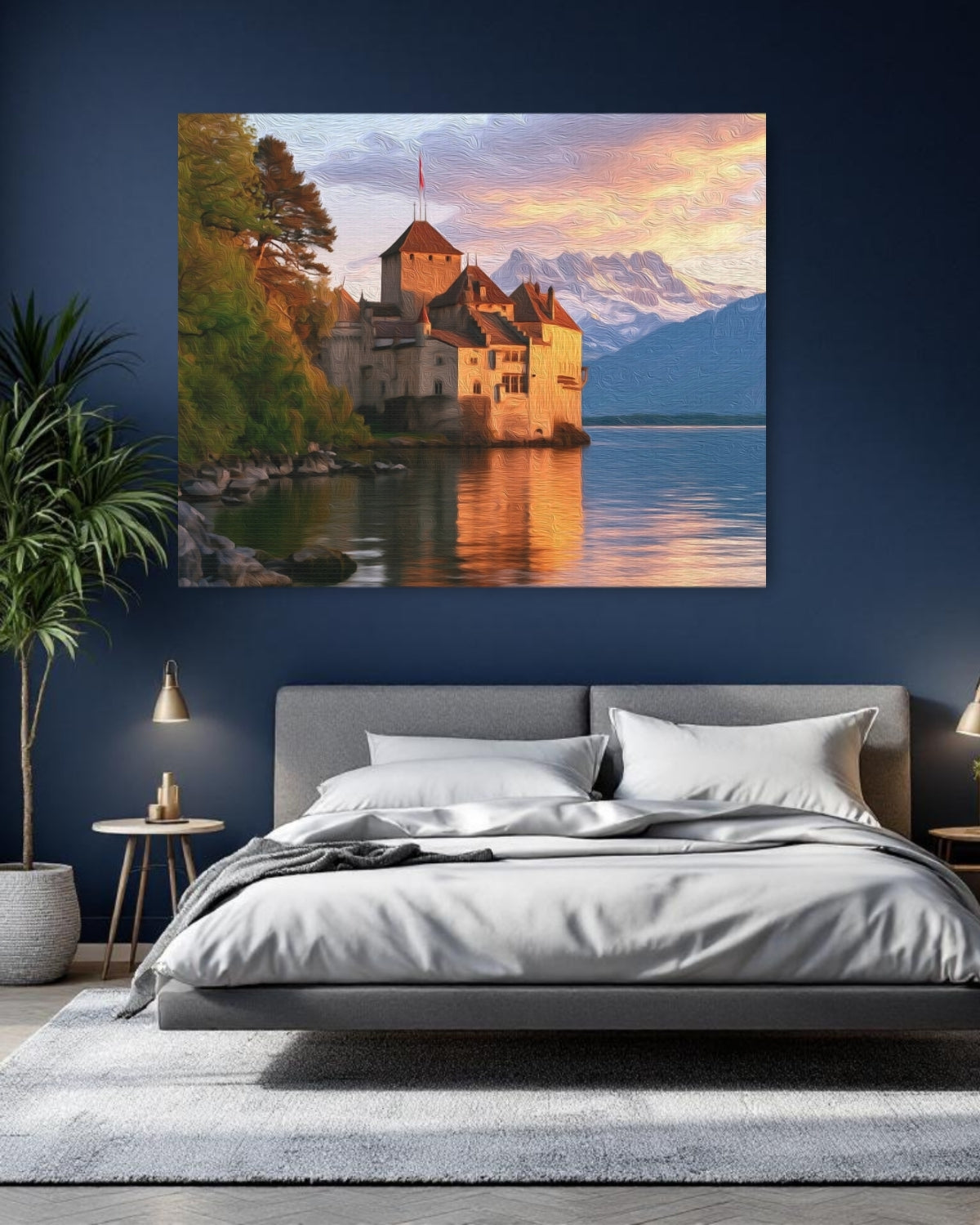 Chateau de Chillon Lakeside — Geneva, Switzerland, study 1