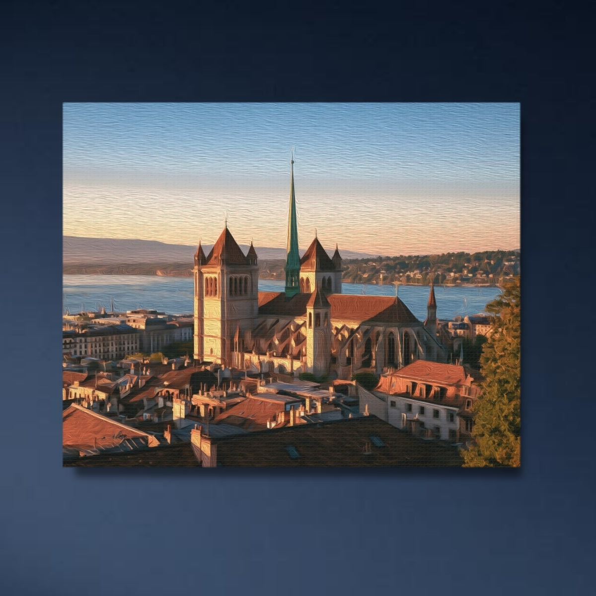 St. Pierre Cathedral Geneva — Geneva, Switzerland, close-up detail