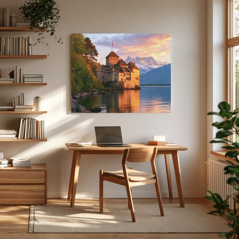 Chateau de Chillon Lakeside — Geneva, Switzerland, view 4