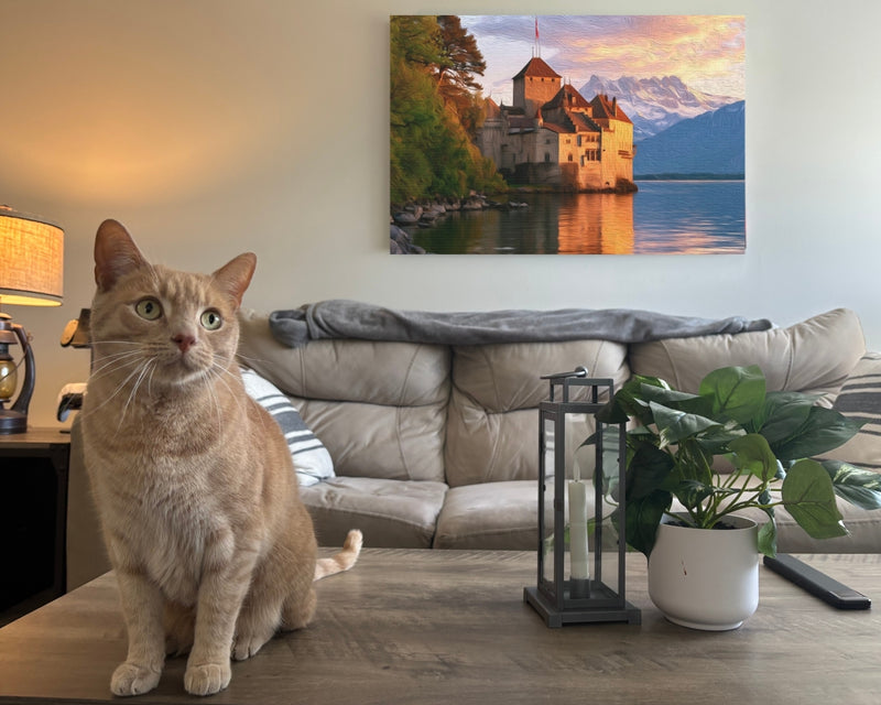 Chateau de Chillon Lakeside — Geneva, Switzerland, view 2