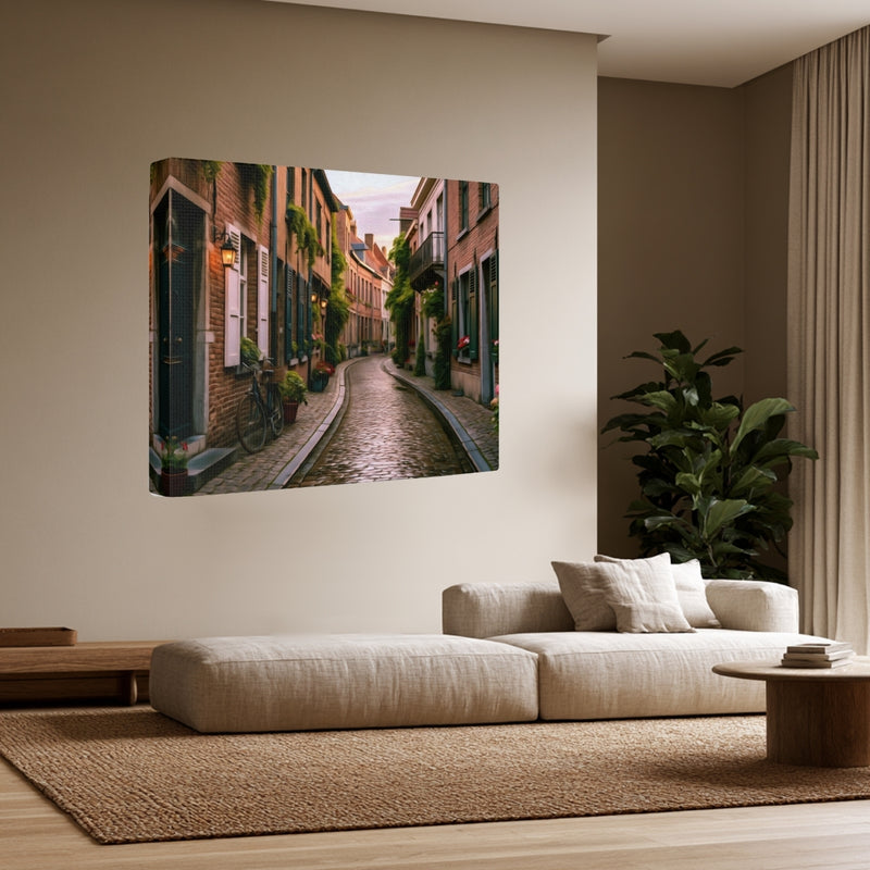 Ghent Old Town Alley — Ghent, Belgium, view 3