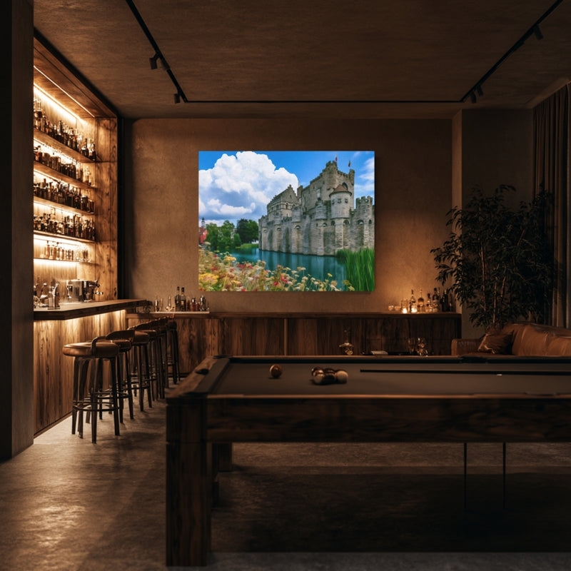 Gravensteen Castle Moat — Ghent, Belgium, view 7