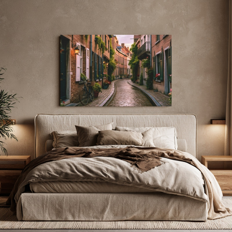 Ghent Old Town Alley — Ghent, Belgium, view 6