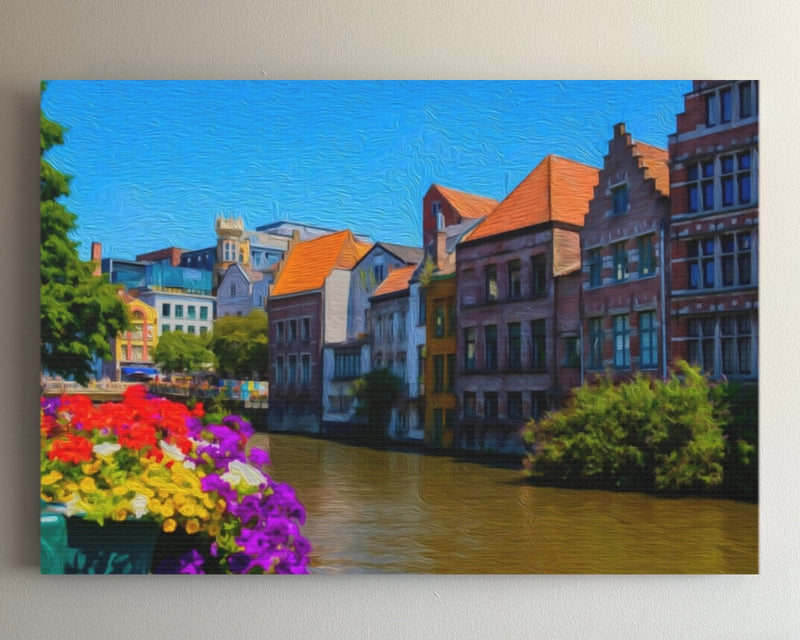 Graslei & Korenlei Quayside — Ghent, Belgium
