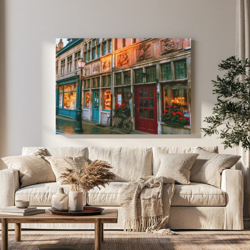 Ghent Old Town Shopfronts — Ghent, Belgium, view 1