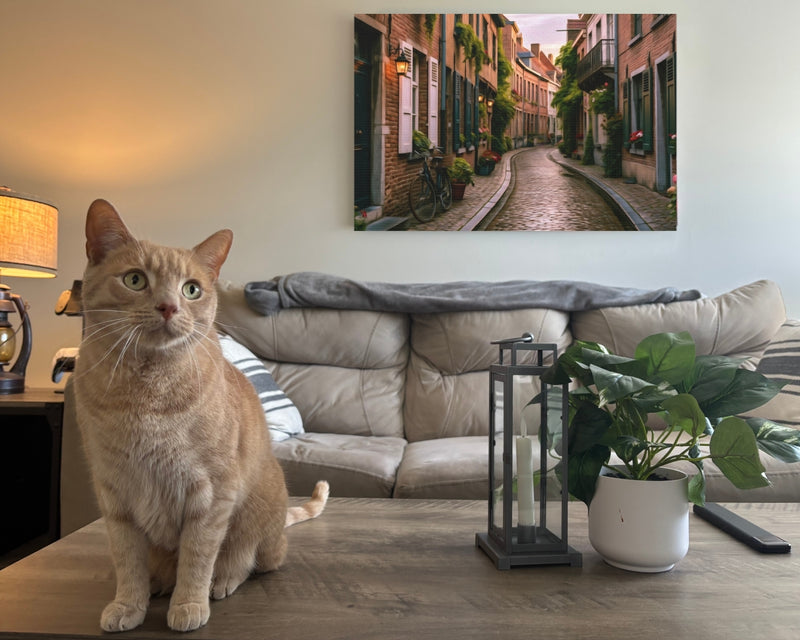 Ghent Old Town Alley — Ghent, Belgium, view 2