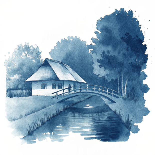 Giethoorn watercolor