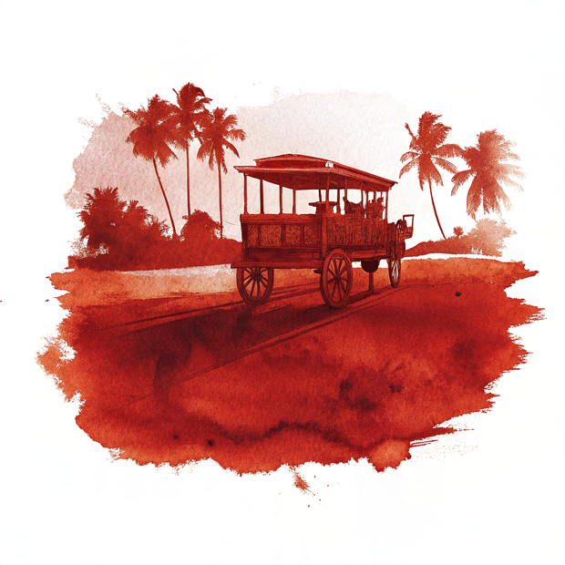 Gili Islands watercolor