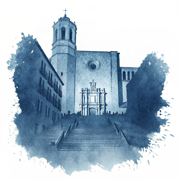 Girona watercolor