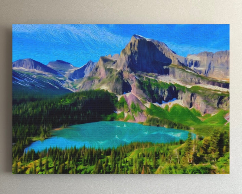 Grinnell Lake & Mount Gould — Glacier National Park, Montana