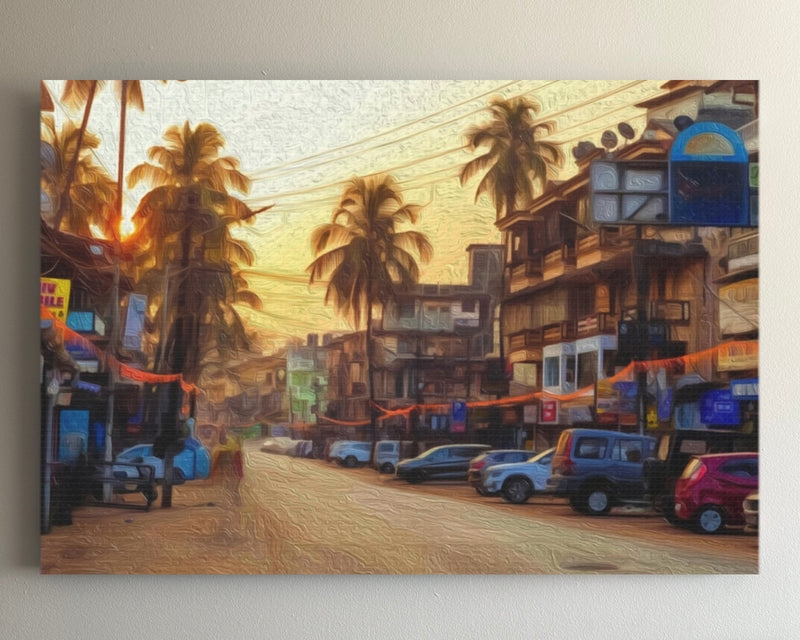 Goa Coastal Market Street — Goa, India