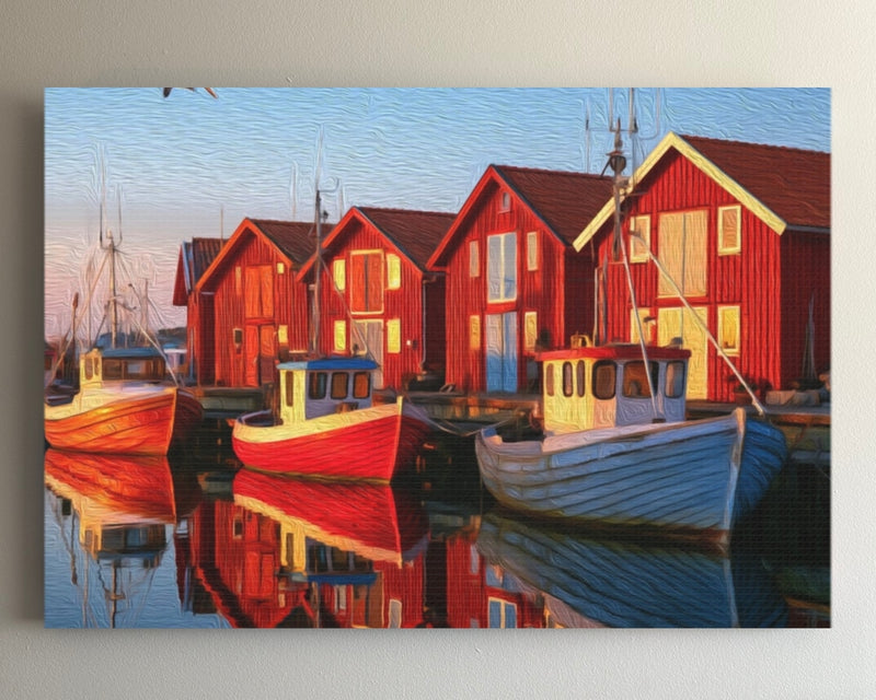 Bohuslän Coast Fishing Village Harbor — Gothenburg, Sweden