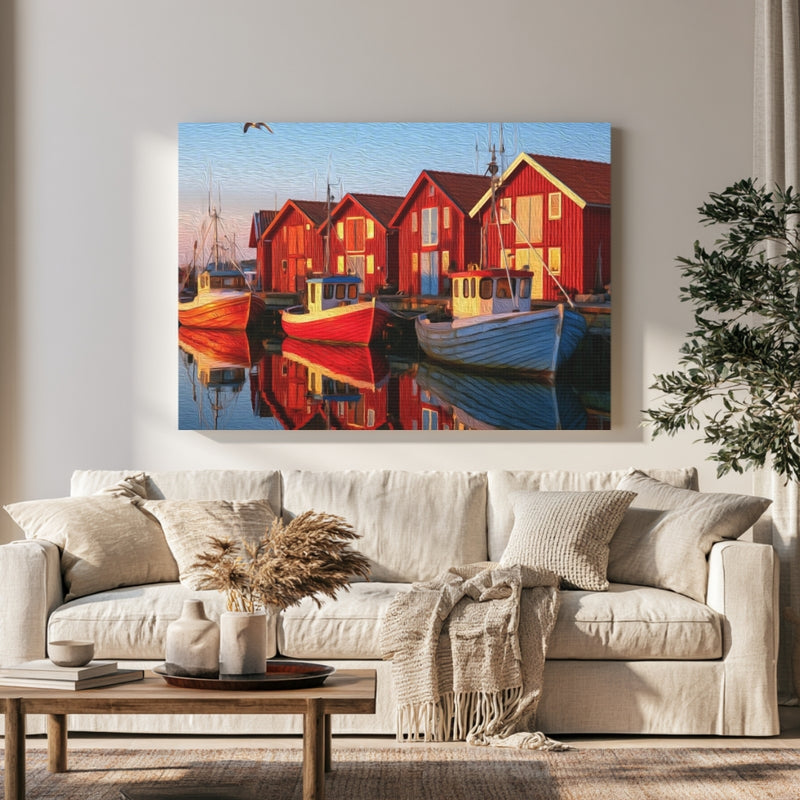 Bohuslän Coast Fishing Village Harbor — Gothenburg, Sweden, view 1