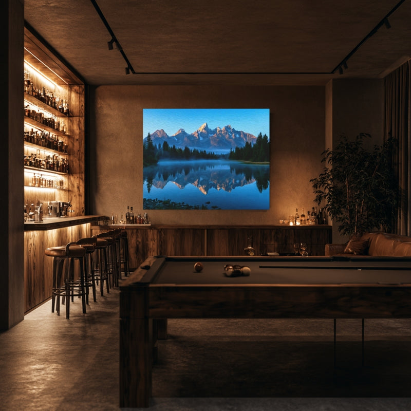 Teton Range Lake Reflection — Grand Teton National Park, Wyoming, view 7