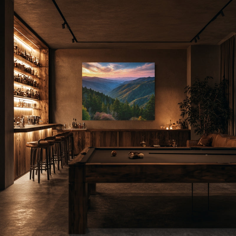 Smoky Mountains Sunset Vista — Great Smoky Mountains, Tennessee, view 7
