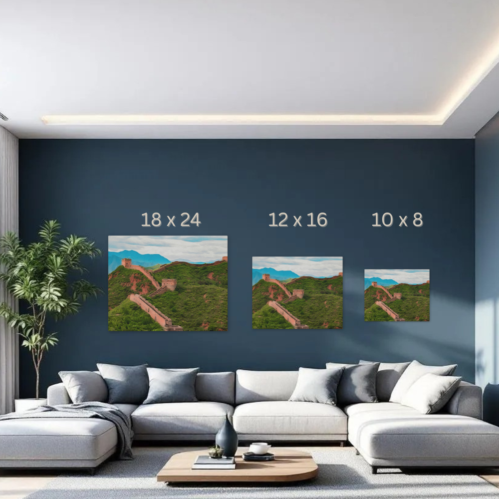 Great Wall of China | Original Series Gallery Canvas detail