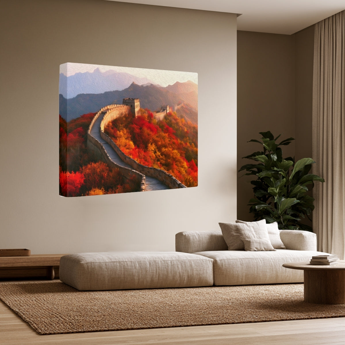 Great Wall of China Autumn — Great Wall of China, view 2