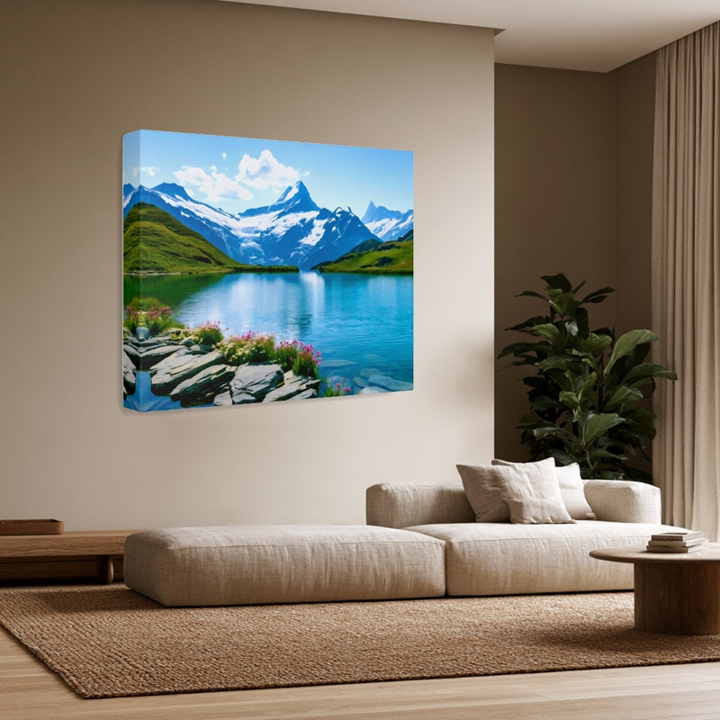 Bachalpsee Alpine Lake — Grindelwald, Switzerland, view 3