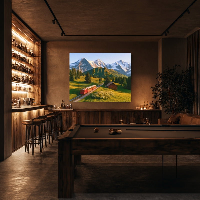 Grindelwald Alpine Railway Meadows — Grindelwald, Switzerland, view 7