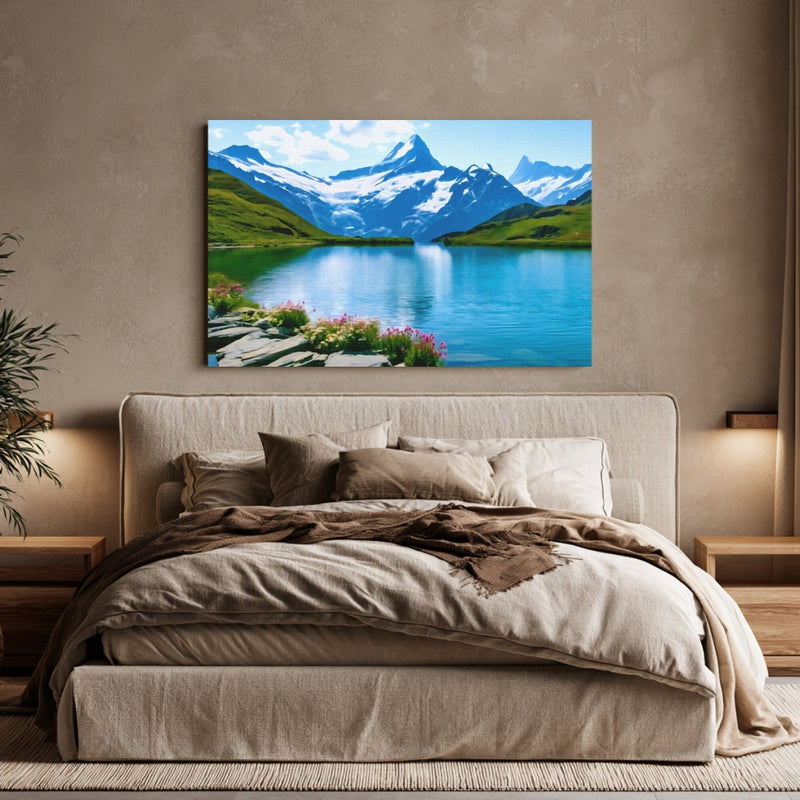Bachalpsee Alpine Lake — Grindelwald, Switzerland, view 6