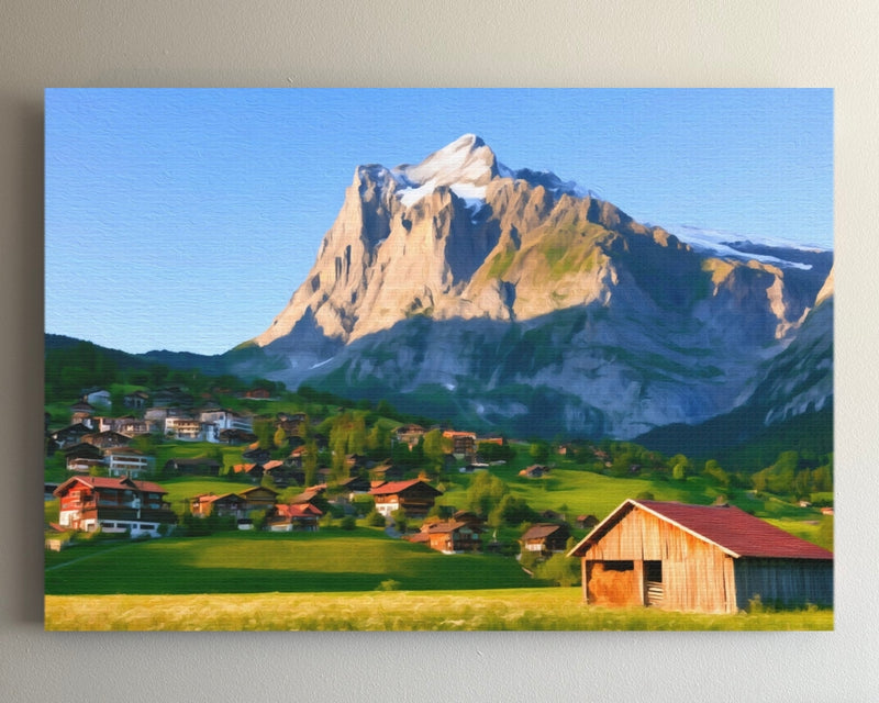 Grindelwald Alpine Village Wetterhorn — Grindelwald, Switzerland