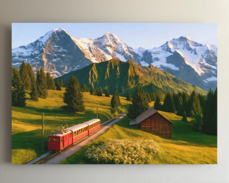 Grindelwald Alpine Railway Meadows — Grindelwald, Switzerland