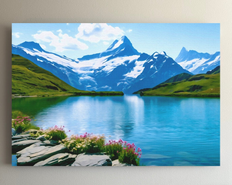 Bachalpsee Alpine Lake — Grindelwald, Switzerland