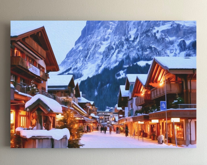Grindelwald Village Main Street — Grindelwald, Switzerland