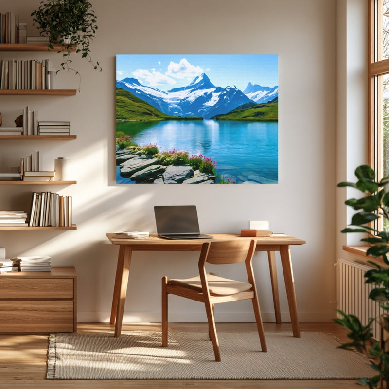 Bachalpsee Alpine Lake — Grindelwald, Switzerland, view 4