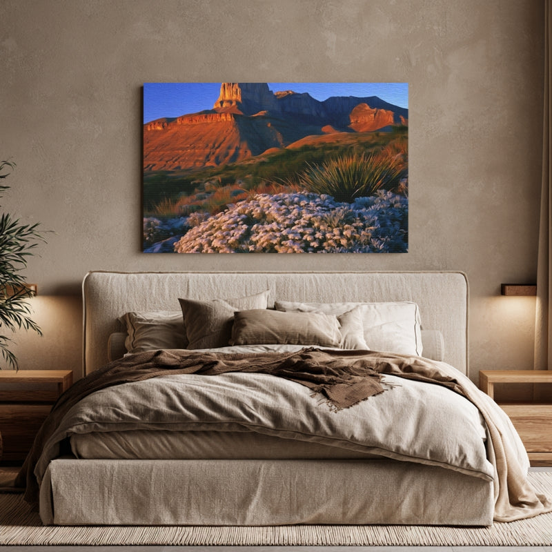 Guadalupe Peak Desert Bloom — Guadalupe Mountains, Texas, view 6